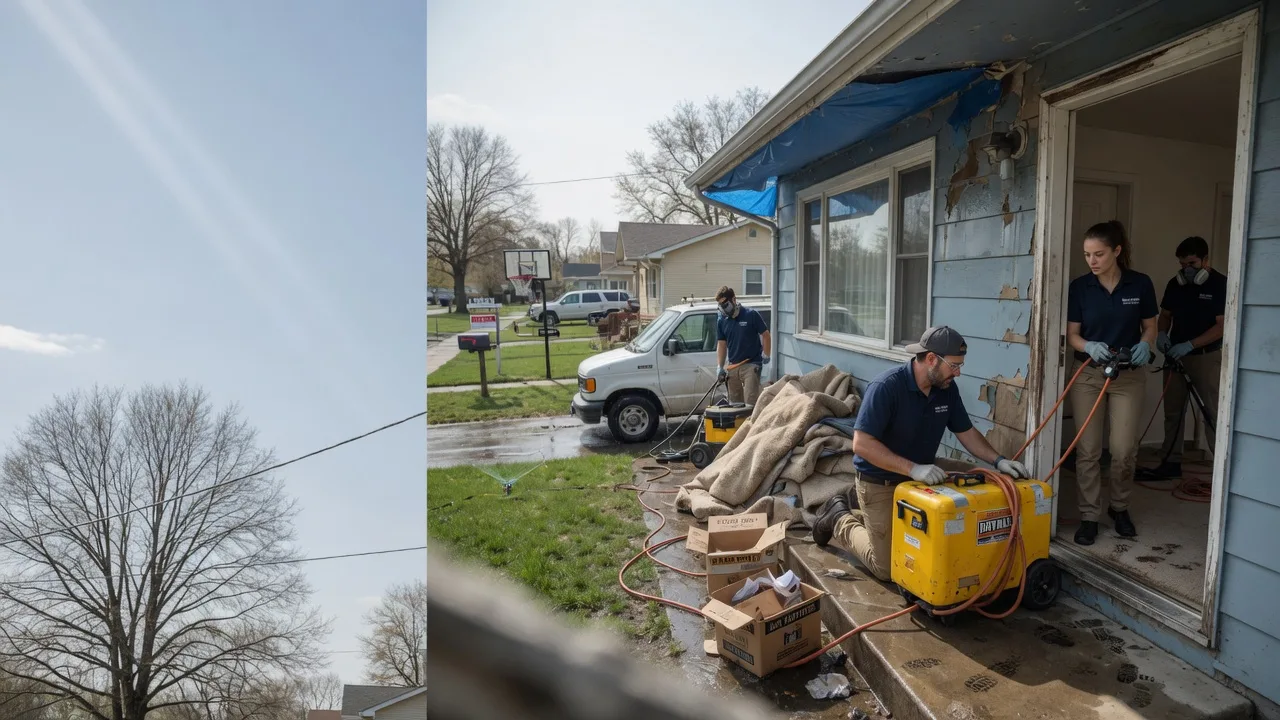 Basement Flood Cleanup in Hilltown, PA near me